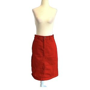NYDJ Red Skirt